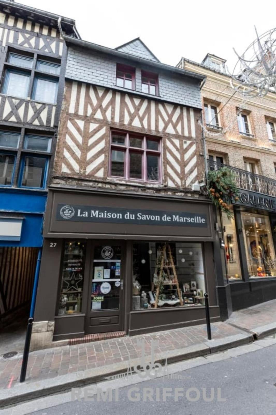 La Cachette De Lucie Heart Of Honfleur 100M From The Port 2 Guestsアパートメント エクステリア 写真